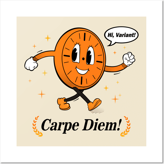 Carpe Diem Wall Art by atizadorgris